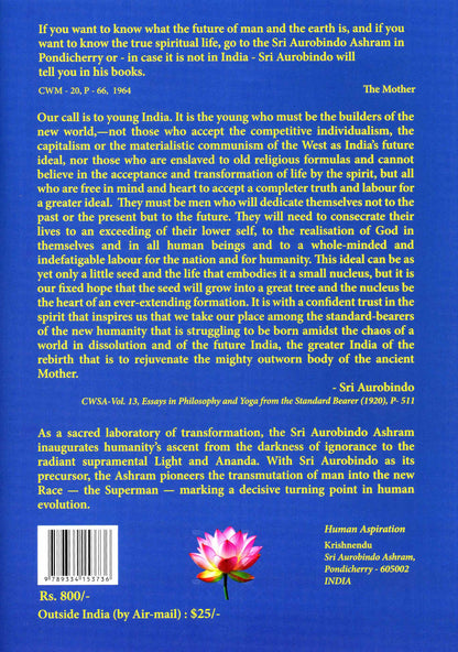 The Significance of Sri Aurobindo Ashram In The Evolution of Humanity